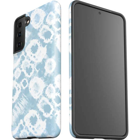 Blue Tie Dye Galaxy S21 FE Pro Case
