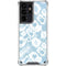 Blue Tie Dye Galaxy S21 Ultra 5G Clear Case