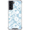 Blue Tie Dye Galaxy S22 Clear Case