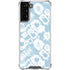 Blue Tie Dye Galaxy S22 Plus Clear Case