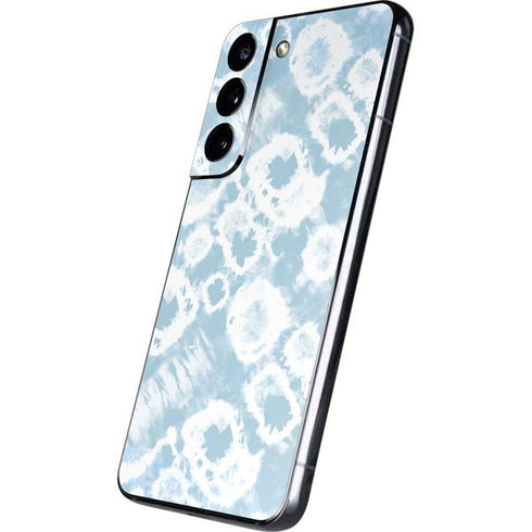 Blue Tie Dye Galaxy S22 Skin