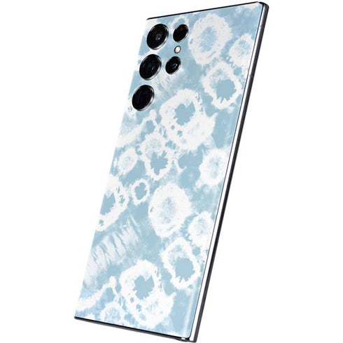Blue Tie Dye Galaxy S22 Ultra Skin