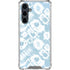 Blue Tie Dye Galaxy S23 FE Clear Case