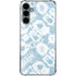 Blue Tie Dye Galaxy S24 Plus Clear Case