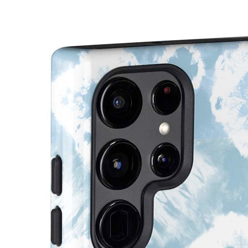 Blue Tie Dye Galaxy S24 Ultra Impact Case