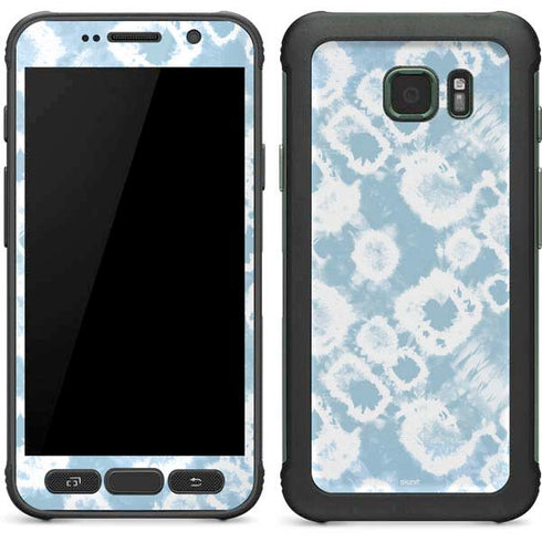 Blue Tie Dye Galaxy S7 Active Skin