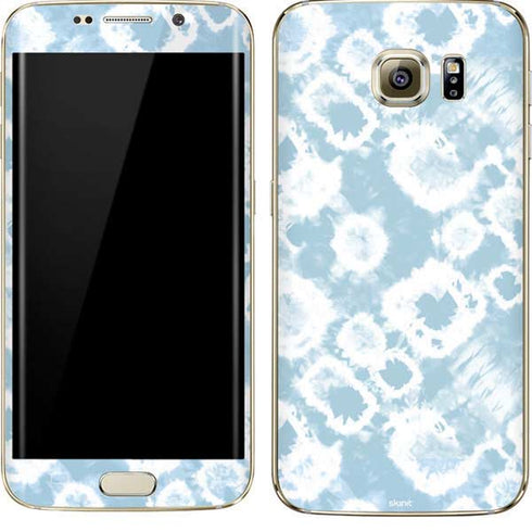 Blue Tie Dye Galaxy S7 Edge Skin