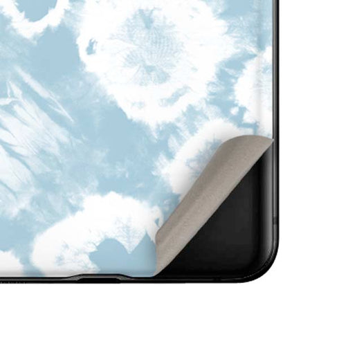 Blue Tie Dye Galaxy Z Flip Skin