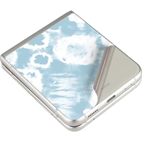 Blue Tie Dye Galaxy Z Flip3 5G Skin