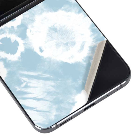 Blue Tie Dye Galaxy Z Flip5 5G Skin