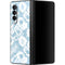 Blue Tie Dye Galaxy Z Fold3 5G Skin