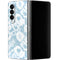 Blue Tie Dye Galaxy Z Fold4 5G Skin