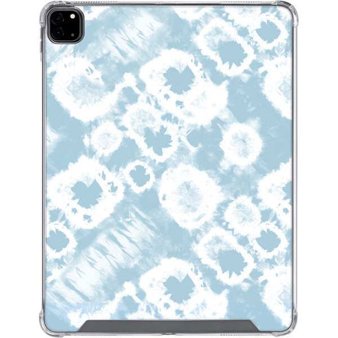 Blue Tie Dye iPad Pro 12.9in (2020) Clear Case