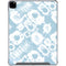 Blue Tie Dye iPad Pro 12.9in (2020) Clear Case