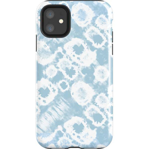 Blue Tie Dye iPhone 11 Impact Case