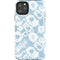 Blue Tie Dye iPhone 11 Pro Max Impact Case