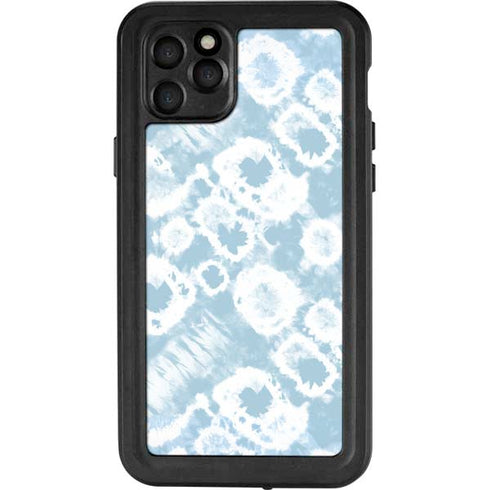 Blue Tie Dye iPhone 11 Pro Max Waterproof Case
