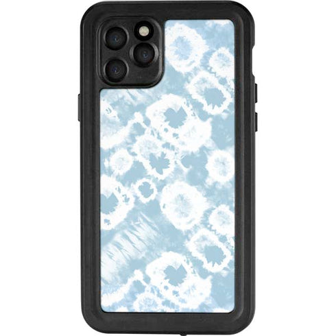 Blue Tie Dye iPhone 11 Pro Waterproof Case
