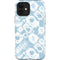 Blue Tie Dye iPhone 12 Impact Case