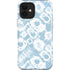Blue Tie Dye iPhone 12 Impact Case