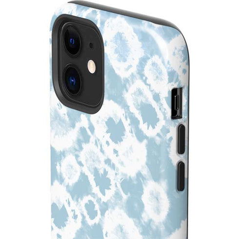 Blue Tie Dye iPhone 12 Impact Case