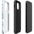 Blue Tie Dye iPhone 12 Impact Case