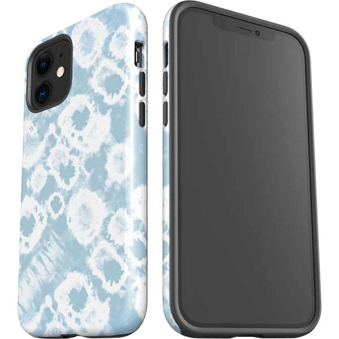 Blue Tie Dye iPhone 12 Impact Case