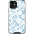 Blue Tie Dye iPhone 12 Mini Clear Case