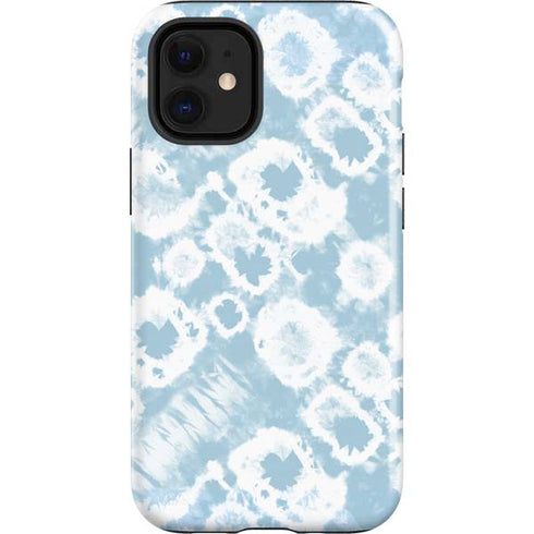 Blue Tie Dye iPhone 12 Mini Impact Case