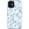 Blue Tie Dye iPhone 12 Mini Impact Case
