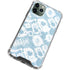 Blue Tie Dye iPhone 12 Pro Clear Case