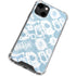 Blue Tie Dye iPhone 13 Clear Case