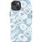 Blue Tie Dye iPhone 13 Impact Case