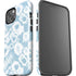 Blue Tie Dye iPhone 15 Plus Impact Case