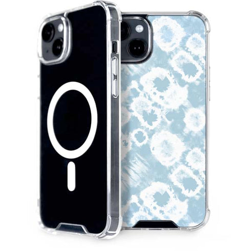 Blue Tie Dye iPhone 14 MagSafe Case