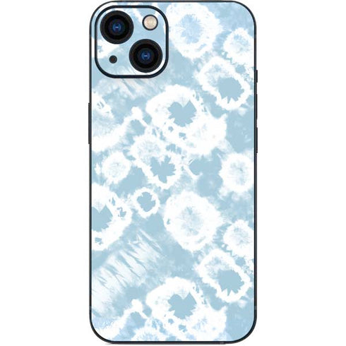 Blue Tie Dye iPhone 14 Plus Skin