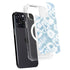 Blue Tie Dye iPhone 14 Pro MagSafe Case