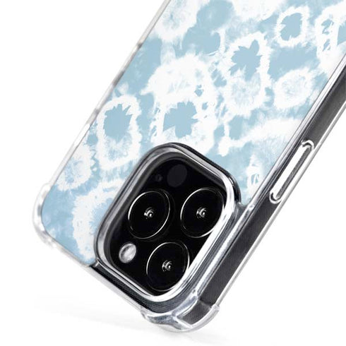 Blue Tie Dye iPhone 14 Pro MagSafe Case