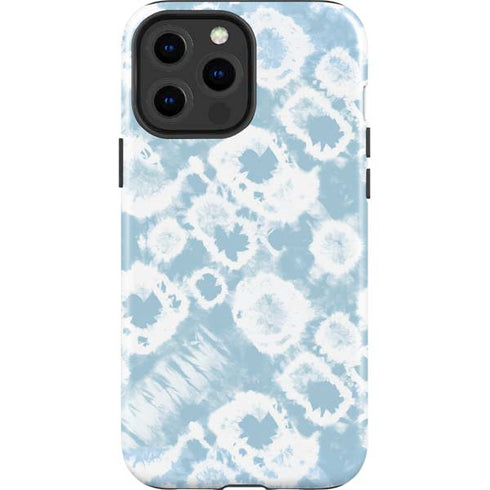 Blue Tie Dye iPhone 15 Pro Max Impact Case