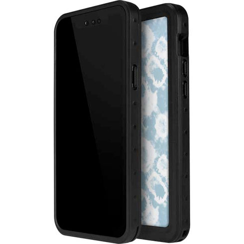 Blue Tie Dye iPhone 14 Pro Max Waterproof Case