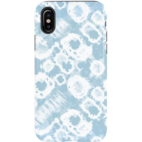 Blue Tie Dye iPhone X Pro Case