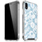 Blue Tie Dye iPhone XR Clear Case