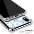 Blue Tie Dye iPhone XR Clear Case