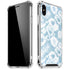 Blue Tie Dye iPhone XS Max Clear Case