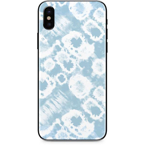 Blue Tie Dye iPhone XS Max Skin
