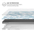 Blue Tie Dye MacBook Pro 16in (2021-25) Case plus Skin