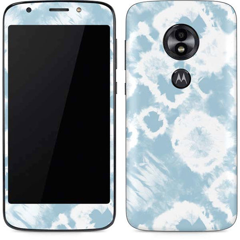 Blue Tie Dye Moto E5 Play Skin