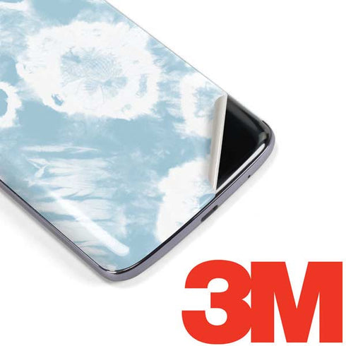 Blue Tie Dye Moto E5 Plus Skin