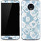 Blue Tie Dye Moto G6 Skin