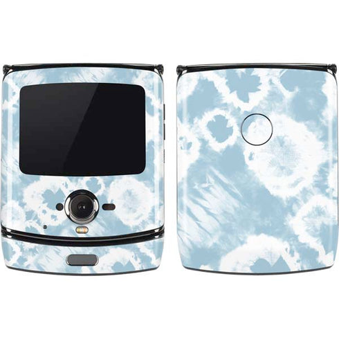 Blue Tie Dye Motorola RAZR Skin